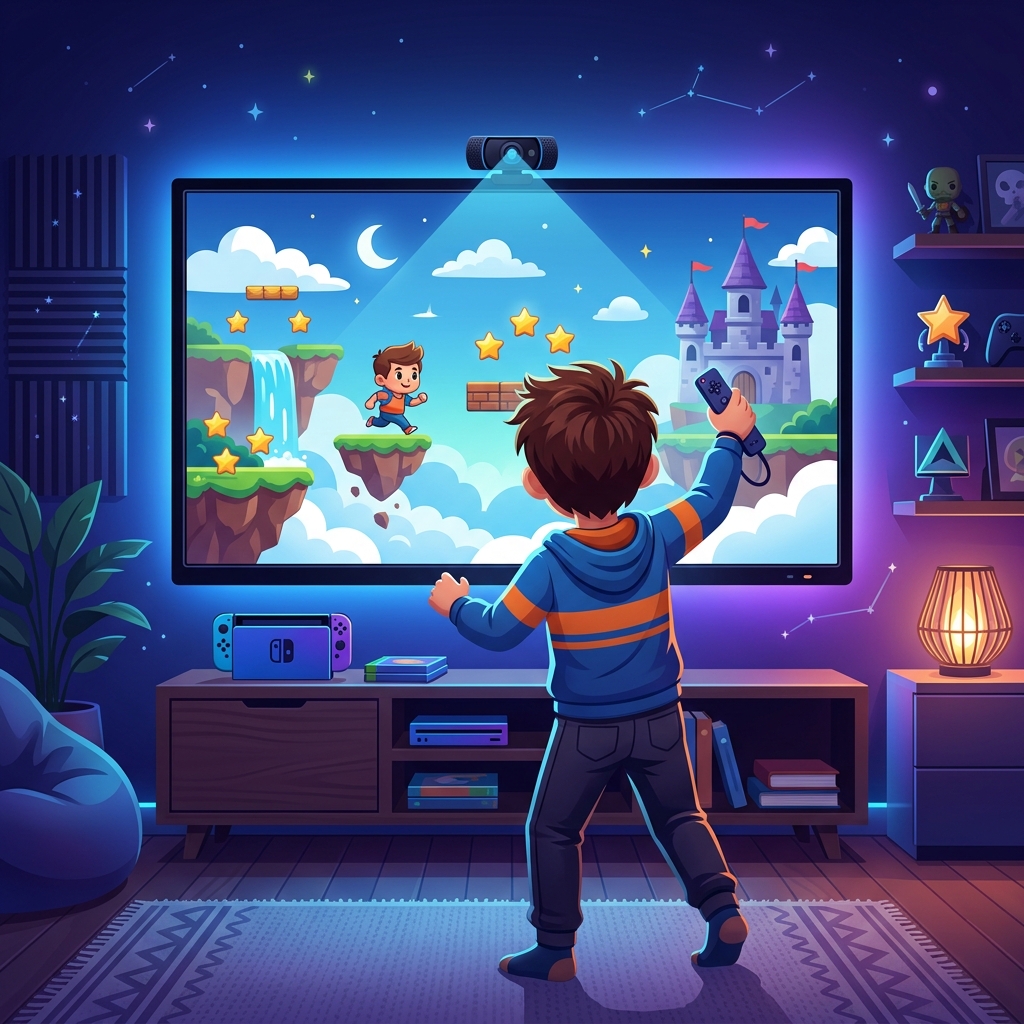 Kid gaming